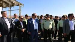 افتتاح خط عبوری دوم ایست و بازرسی مرصاد کرمان با حضور بازرس کل قضایی استان/وعده بازرس کل استان کرمان به مردم محقق شد